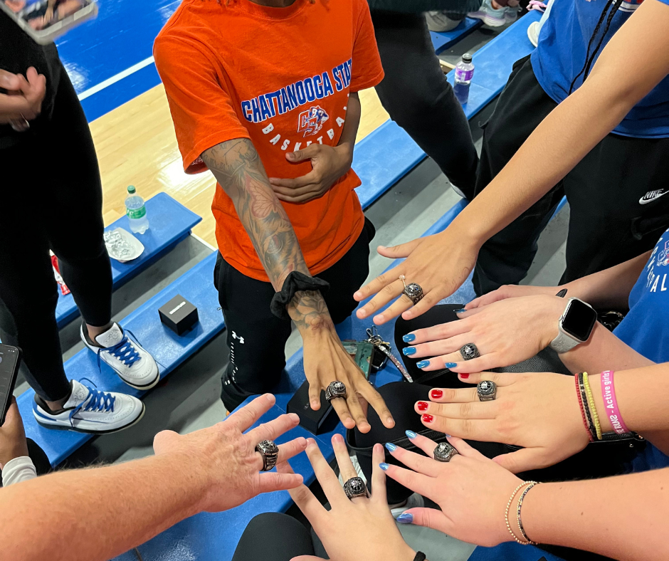 Women's Basketball Ring Presentation