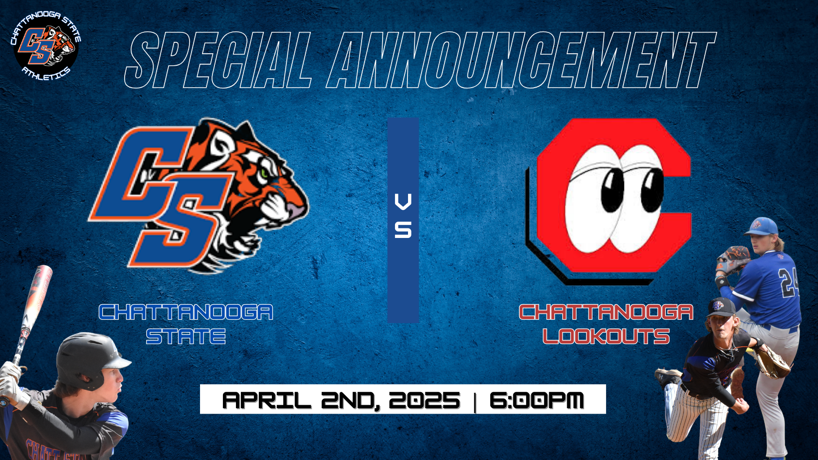 Baseball Set to Play Chattanooga Lookouts