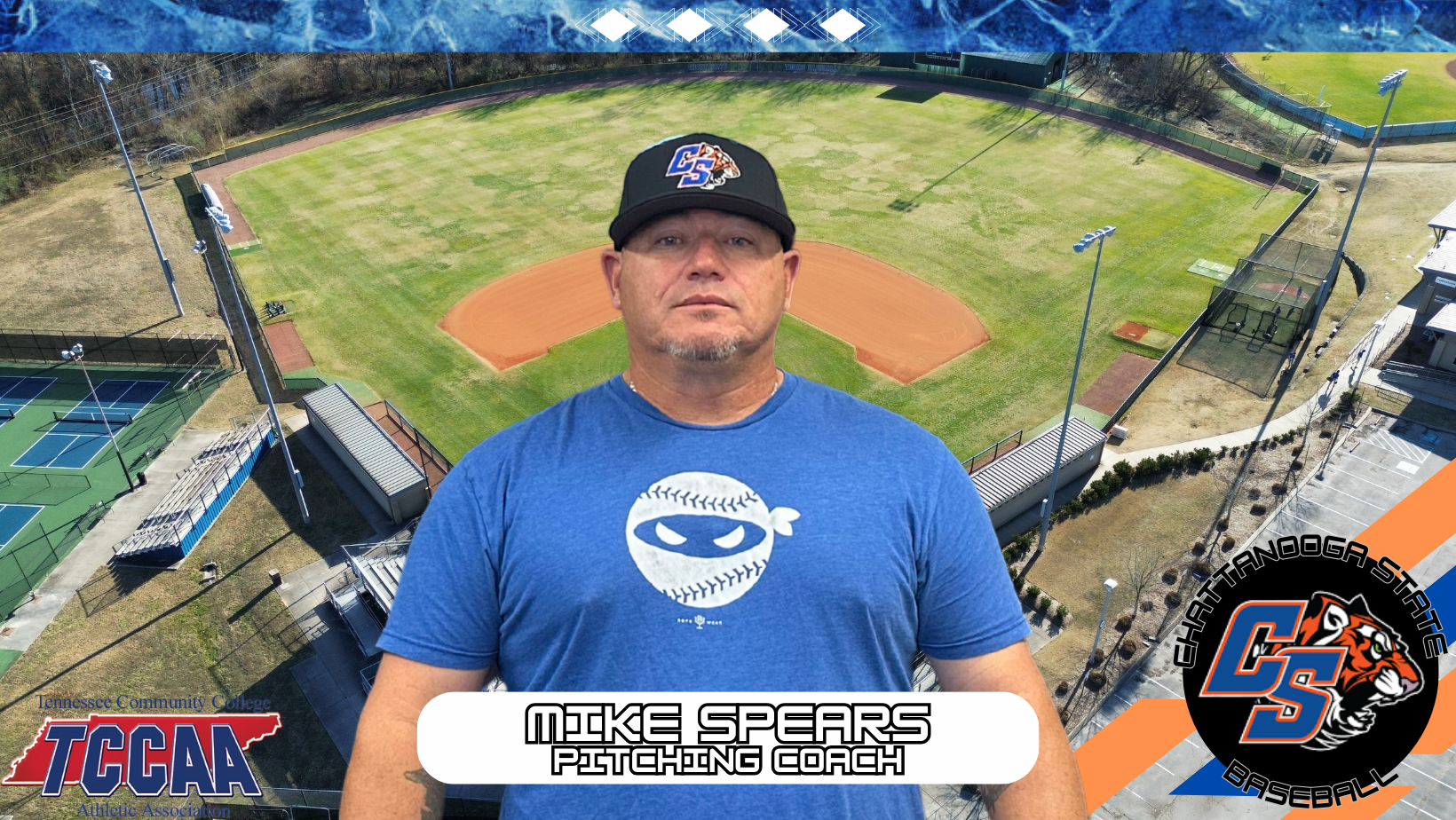 Chattanooga State Hires Mike Spears as Pitching Coach